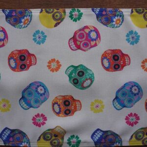 Mantel individual Calavera de azúcar - set de 4