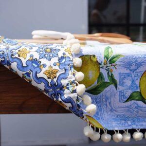 Limones con azulejo