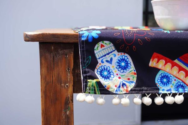 Catrinas de colores - Caminos de mesa - Imagen 4