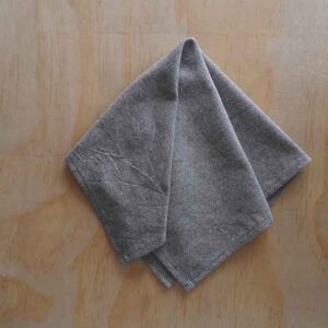 Servilleta de tela gris - kit de 4