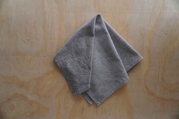 Servilleta de tela gris - kit de 4